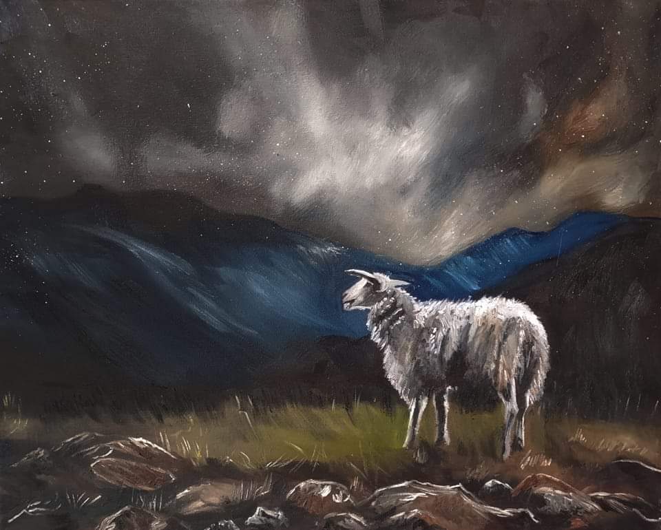 The Lord is my Shepherd Giclee Print