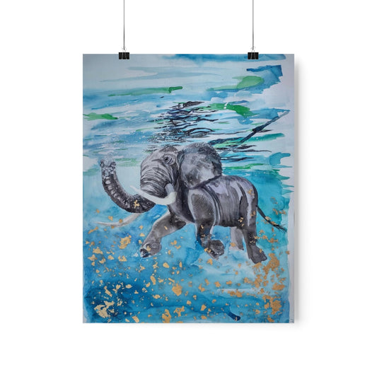 The Elephant in the Room Premium Matte Vertical Posters