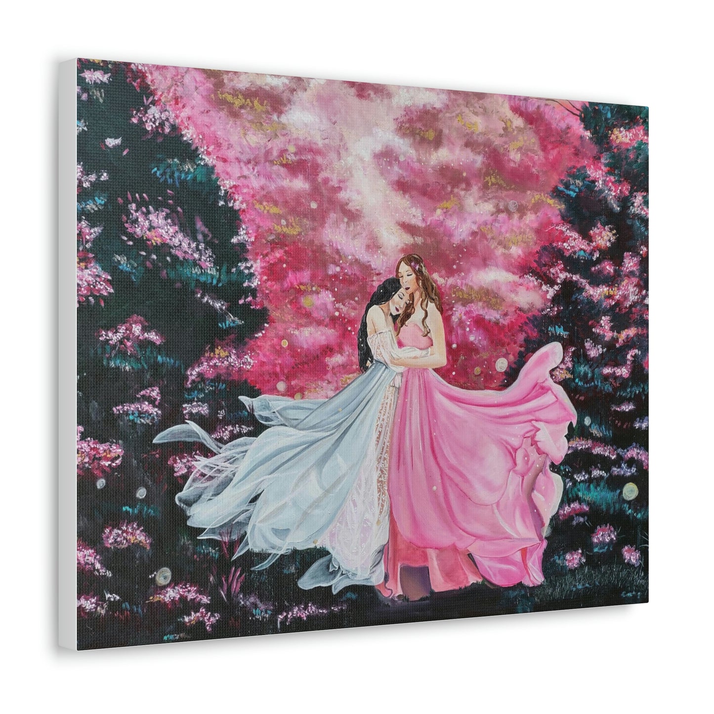 A Tale of Two Sisters by Angel Ashleigh Canvas Gallery Wraps