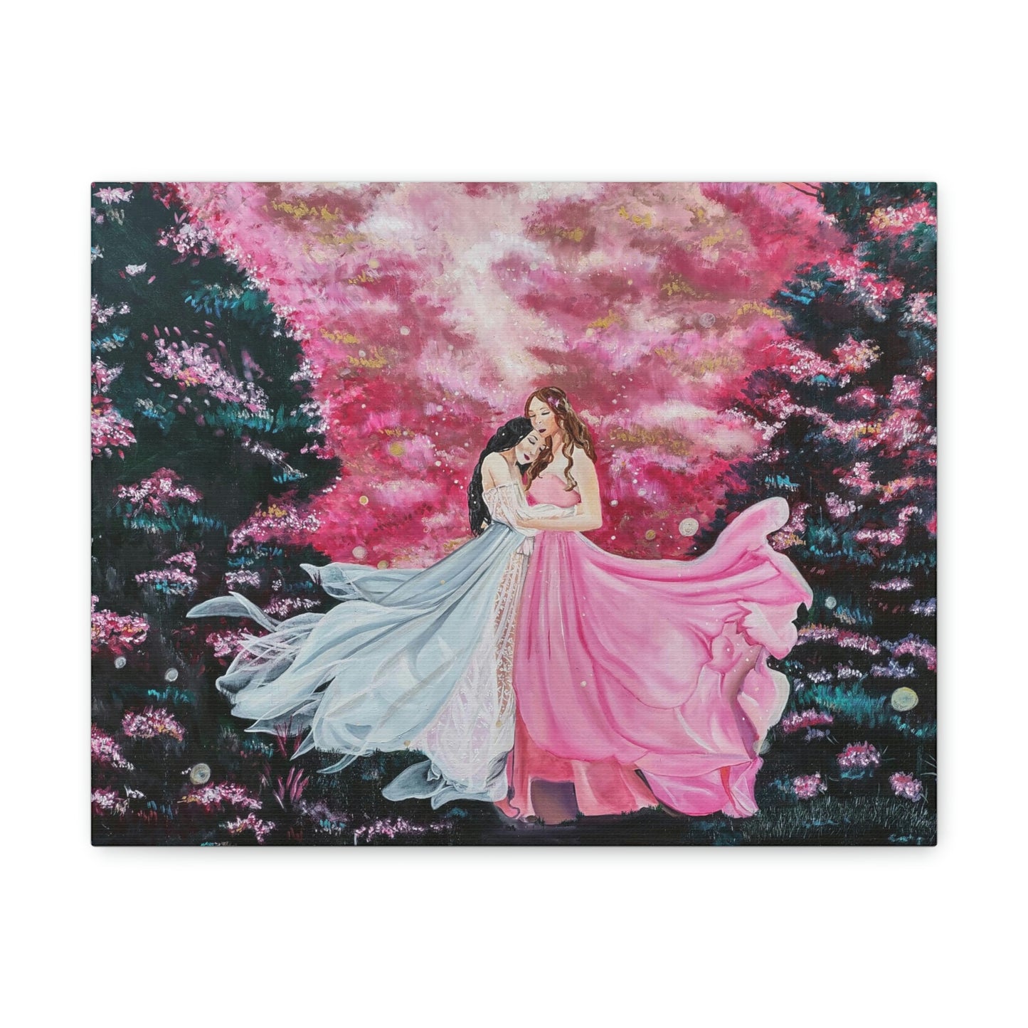 A Tale of Two Sisters by Angel Ashleigh Canvas Gallery Wraps