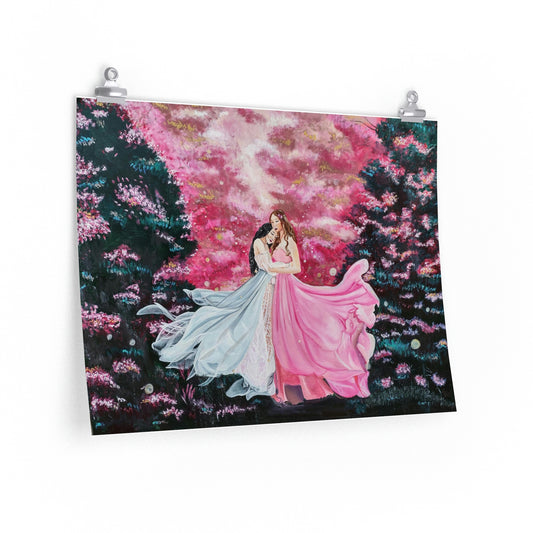 A Tale of Two Sisters by Angel Ashleigh Premium Matte horizontal posters