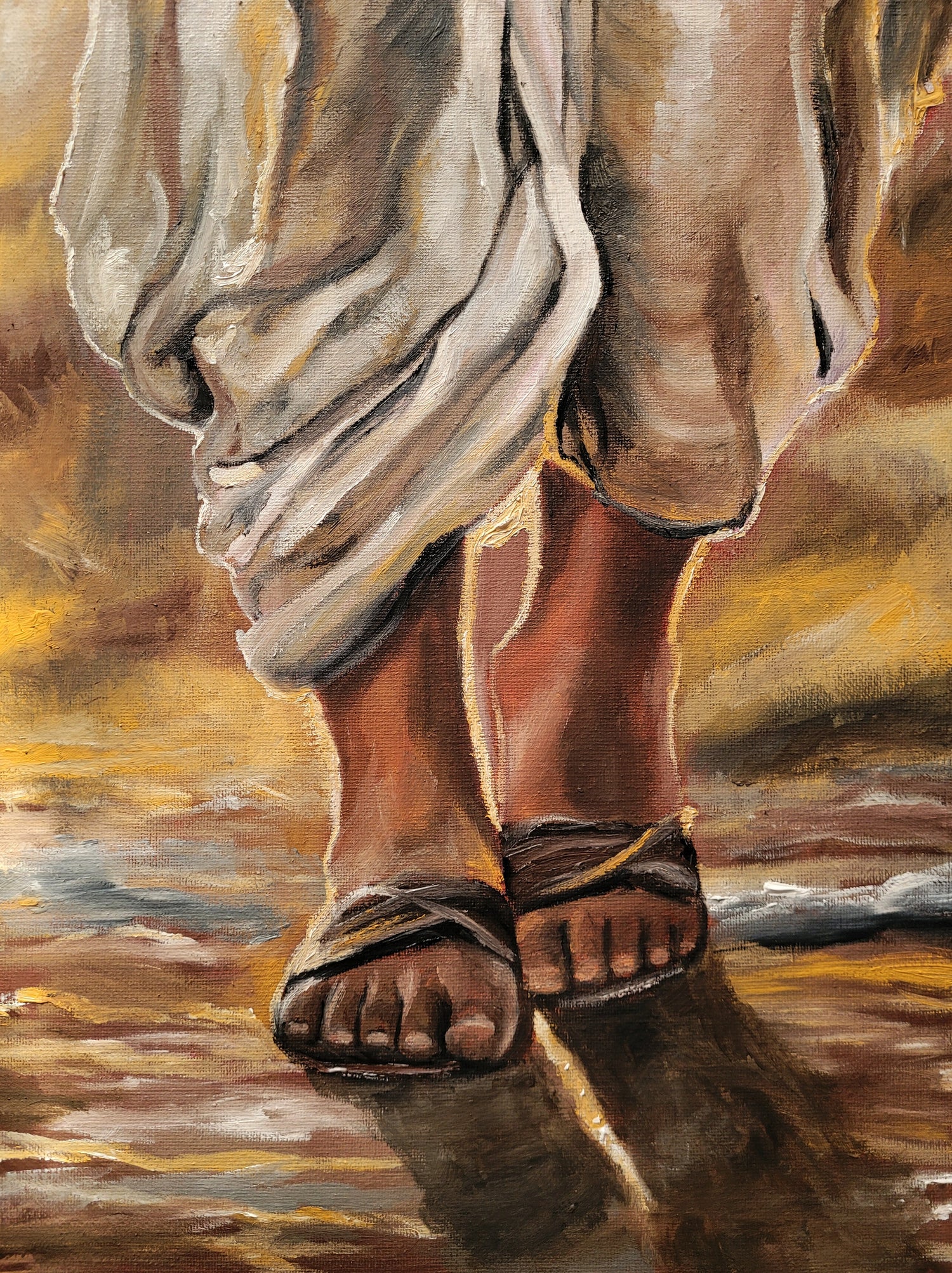 At the Feet of Jesus