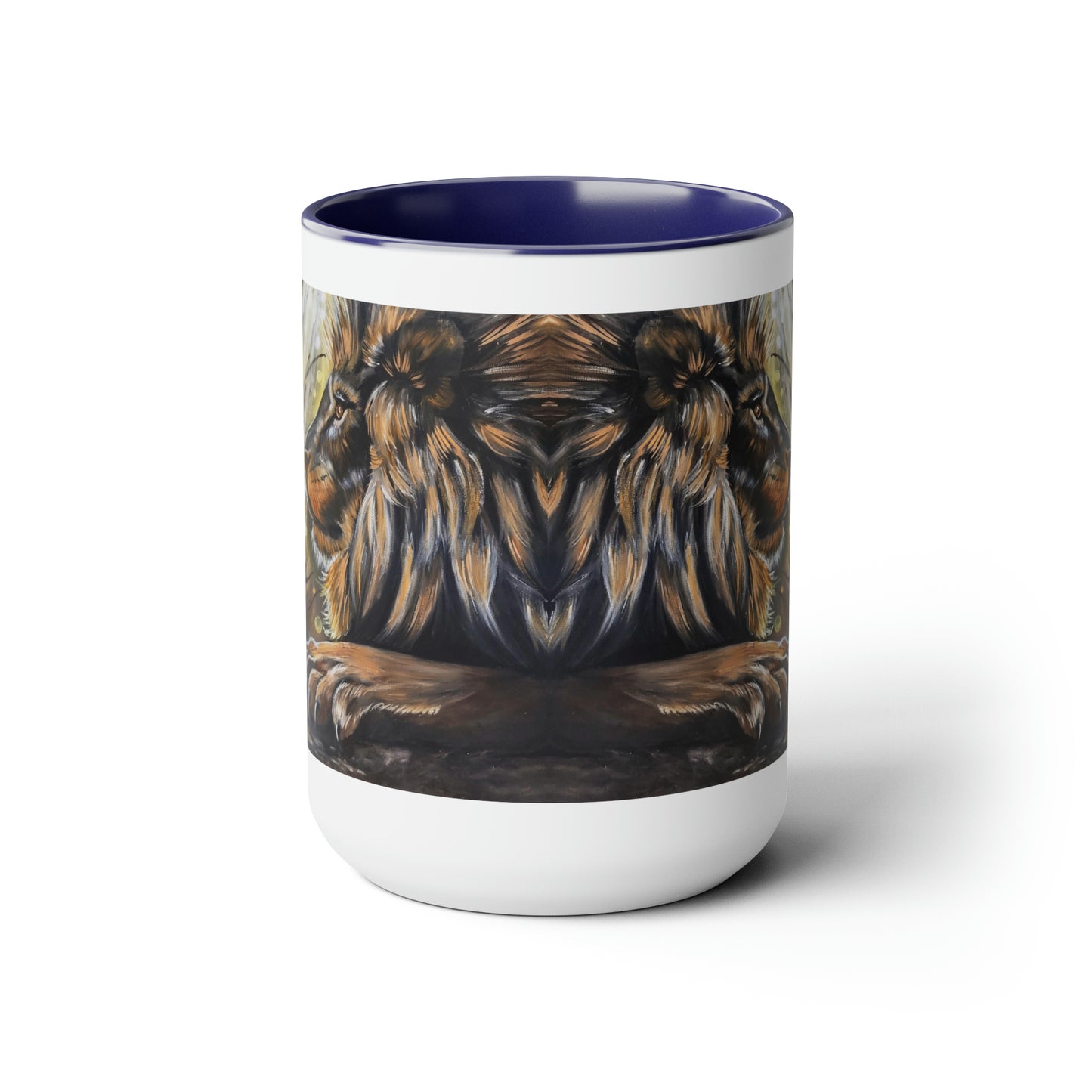 The Residue of Glory Two-Tone Coffee Mugs, 15oz