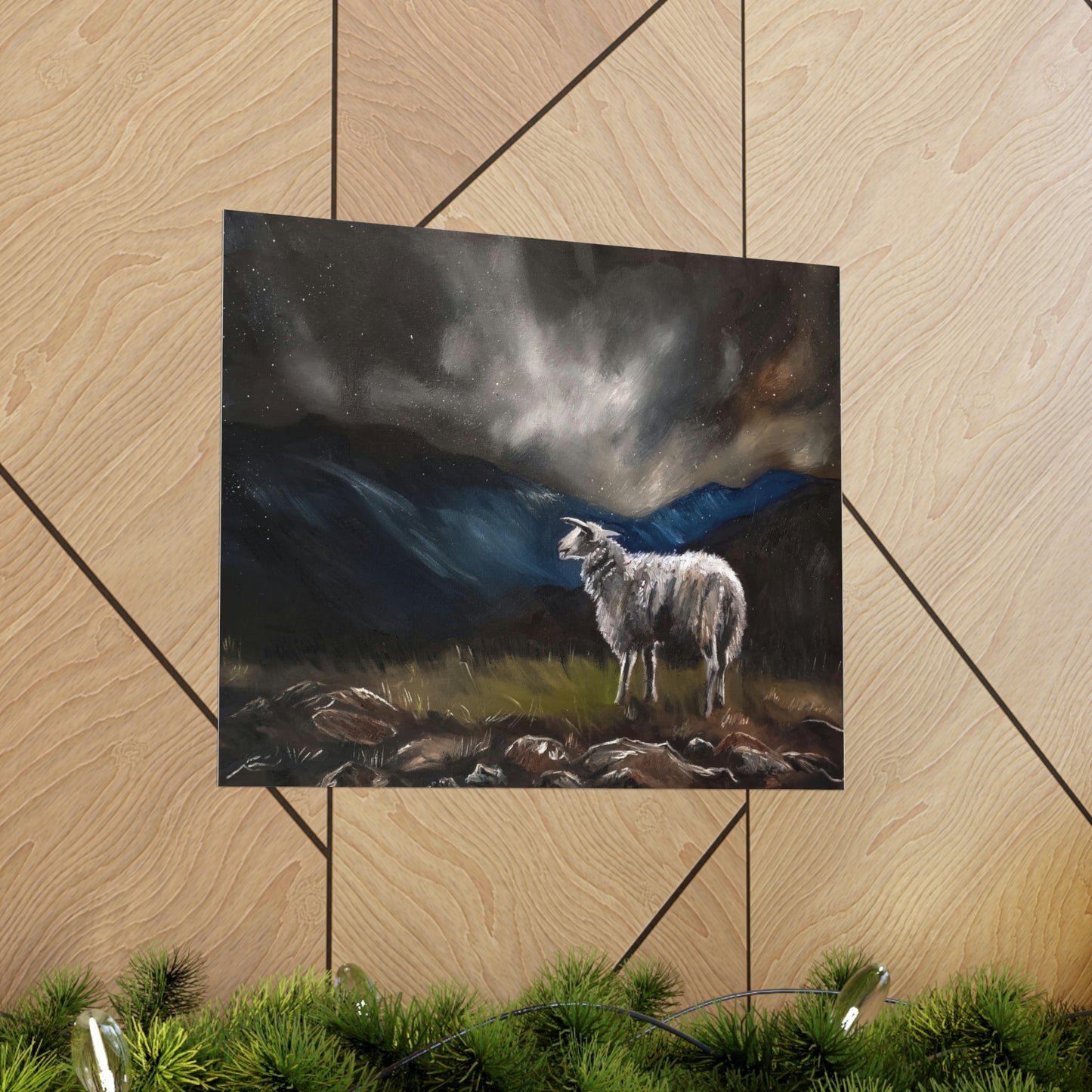 The Lord is my Shepherd Matte Horizontal Posters