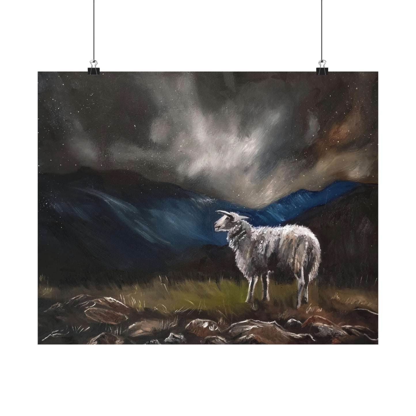 The Lord is my Shepherd Matte Horizontal Posters