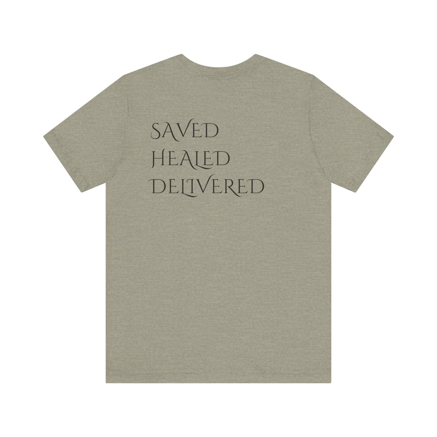 Covering Freedom Unisex Freedom Tee - Saved, Healed, Delivered Graphic T-Shirt