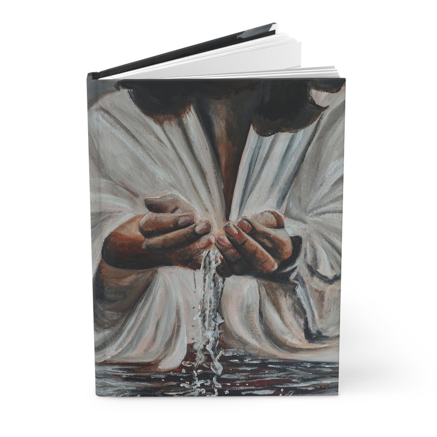 In His Hands Hardcover Journal Matte