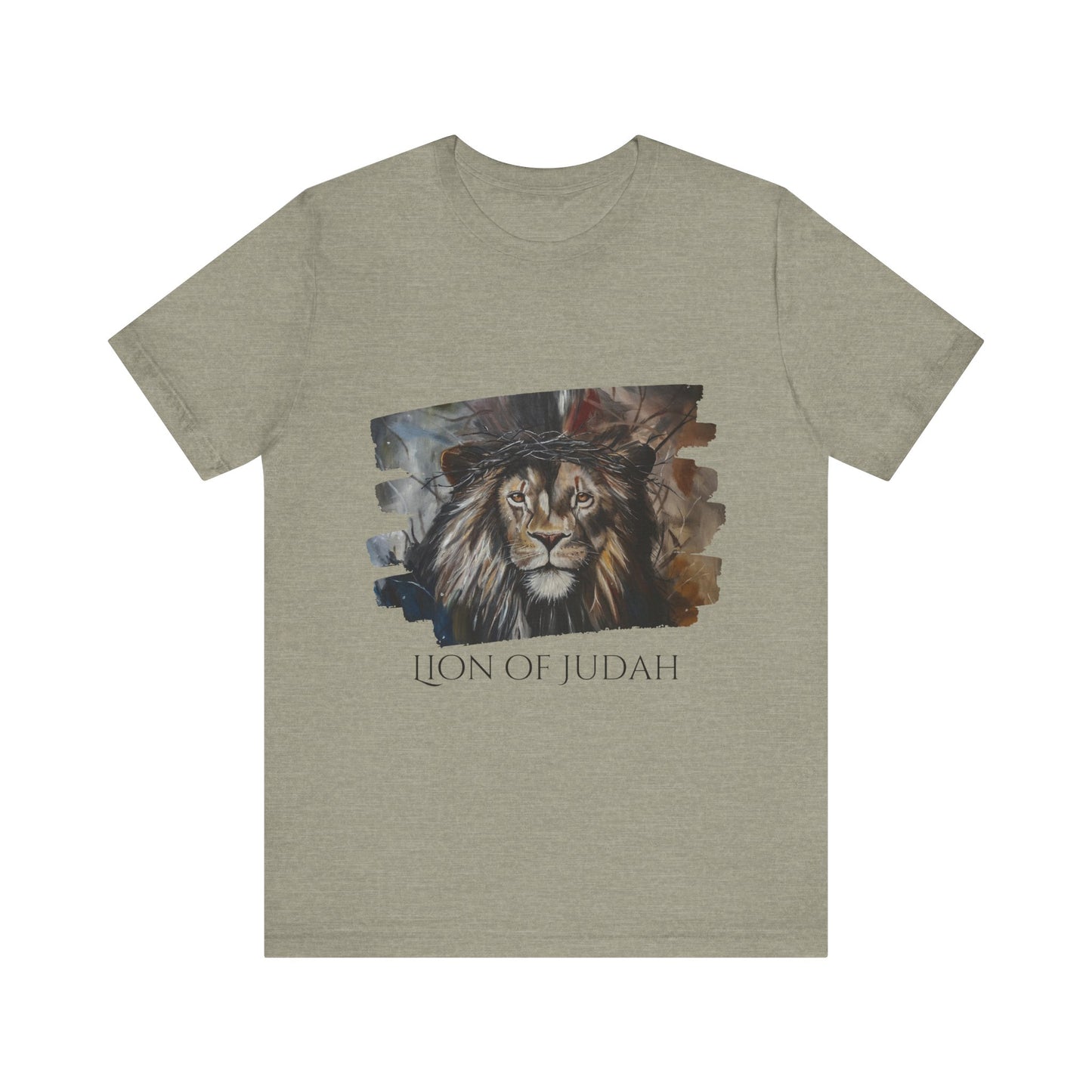 Mediator Lion of Judah Unisex Jersey Tee - Wild Animal Art Shirt