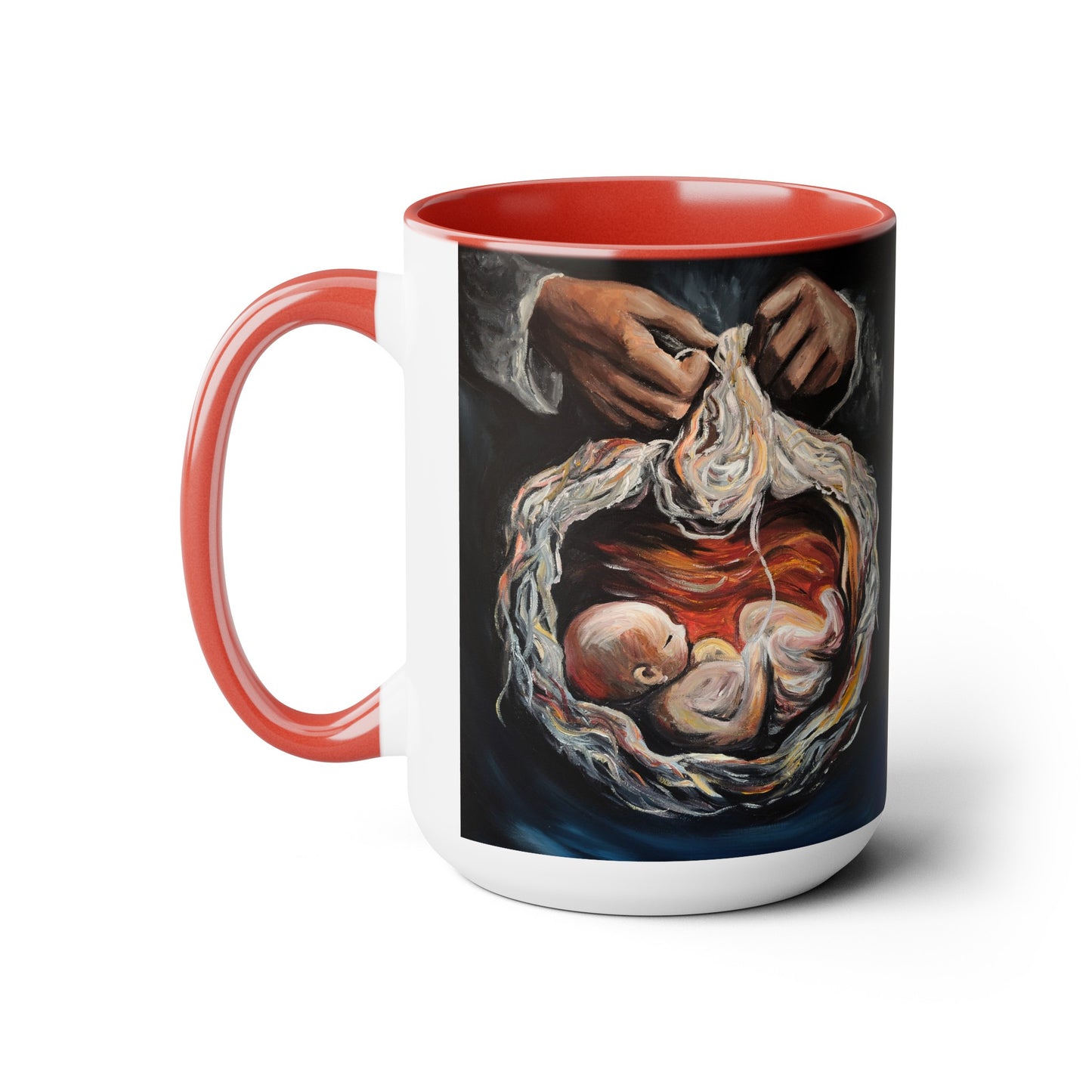 You Formed Me Two-Tone Coffee Mugs, 15oz