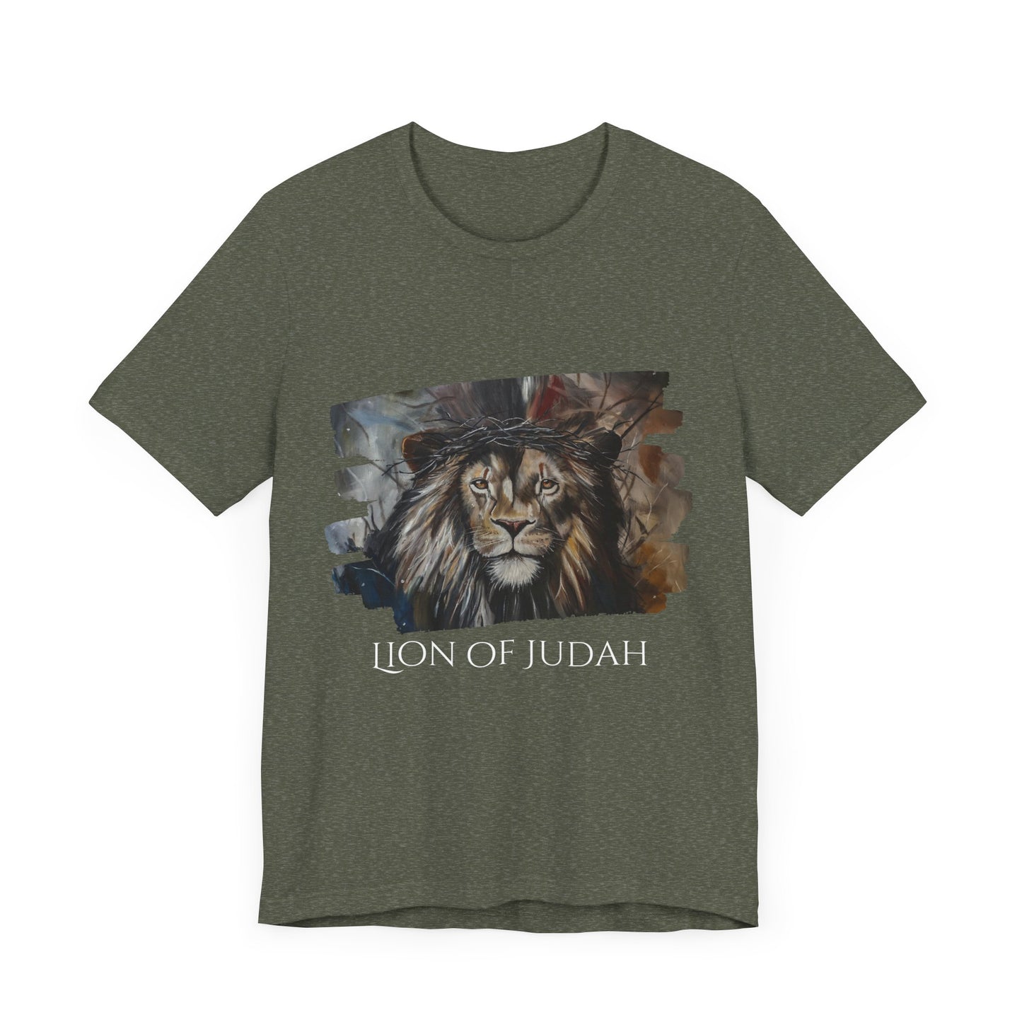 Mediator Lion of Judah Unisex Jersey Tee - Wild Animal Art Shirt