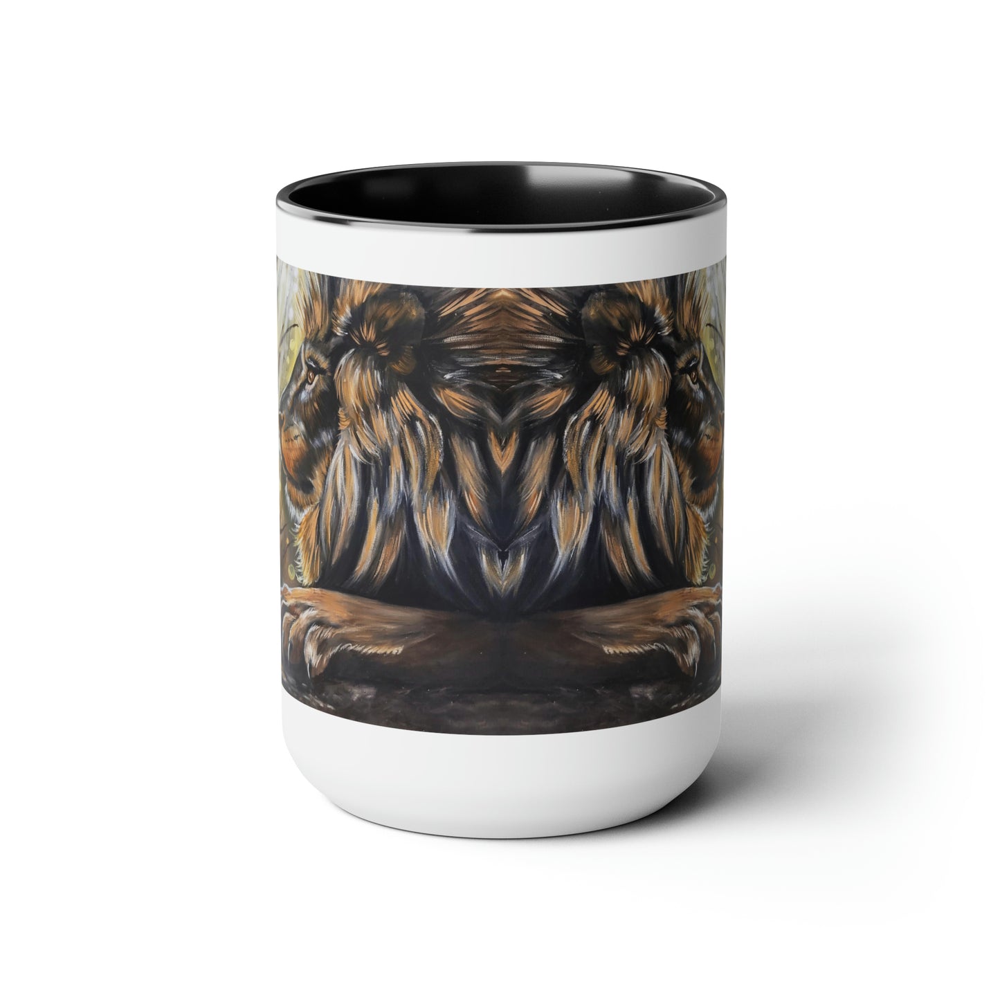 The Residue of Glory Two-Tone Coffee Mugs, 15oz