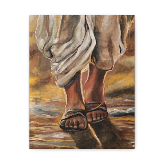 At the Feet of Jesus Canvas Gallery Wraps