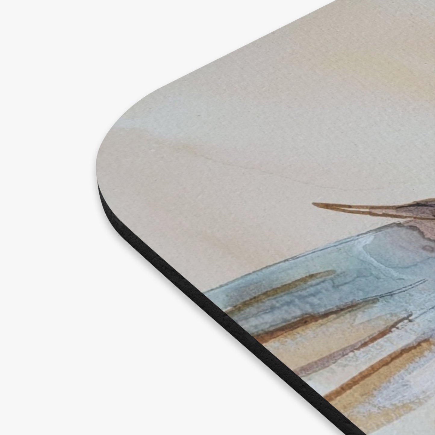 Ever-Present Help Mouse Pad - Elegant Watercolor Design for Home Office
