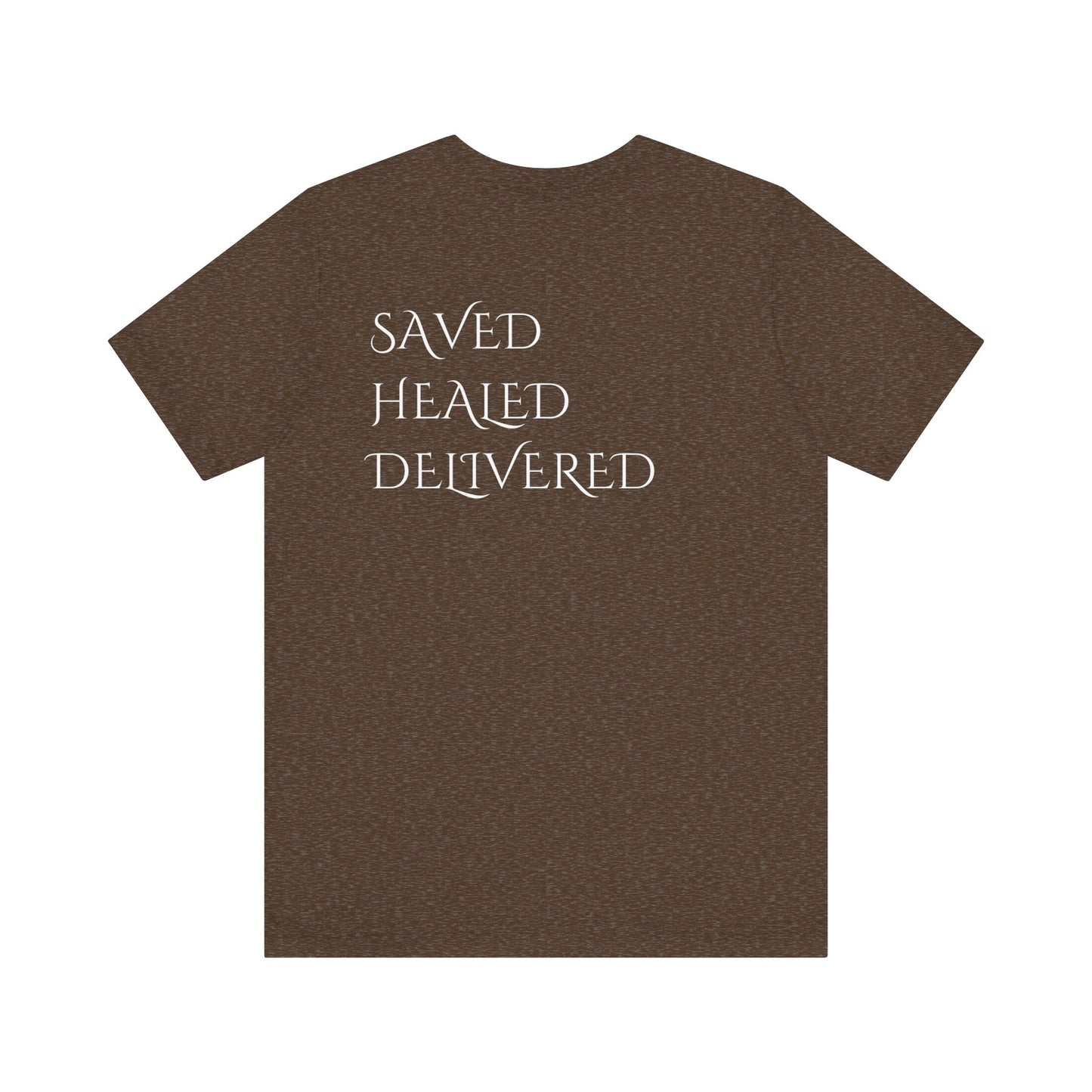 Covering Freedom Unisex Freedom Tee - Saved, Healed, Delivered Graphic T-Shirt