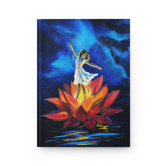 Cultivate the Dance Hardcover Journal — Inspirational Art Notebook for Mindfulness & Creative Writing