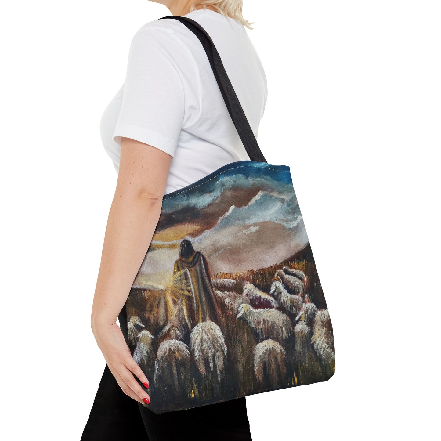 The Instilling of Peace Tote Bag (AOP)