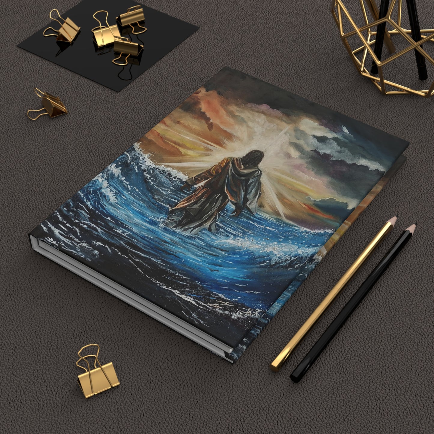 Here as in Heaven Hardcover Journal Matte