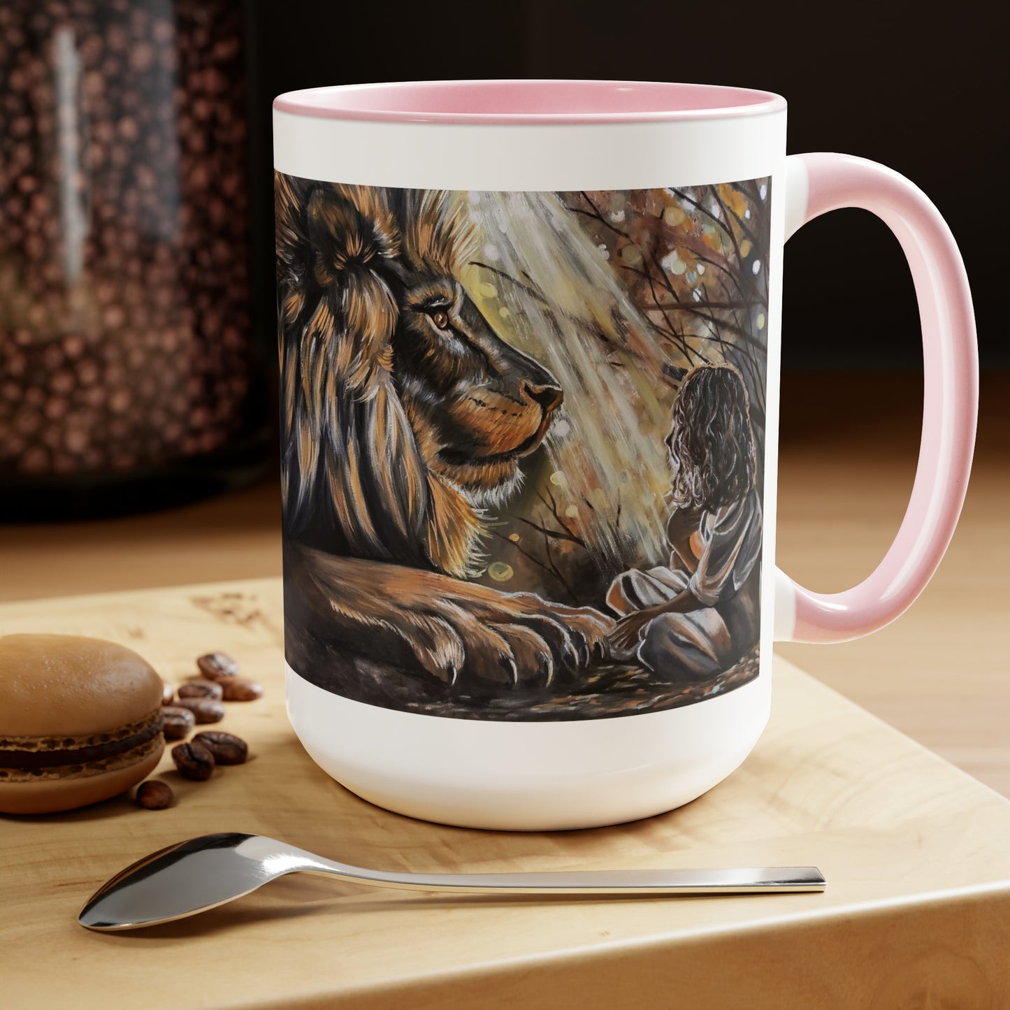 The Residue of Glory Two-Tone Coffee Mugs, 15oz