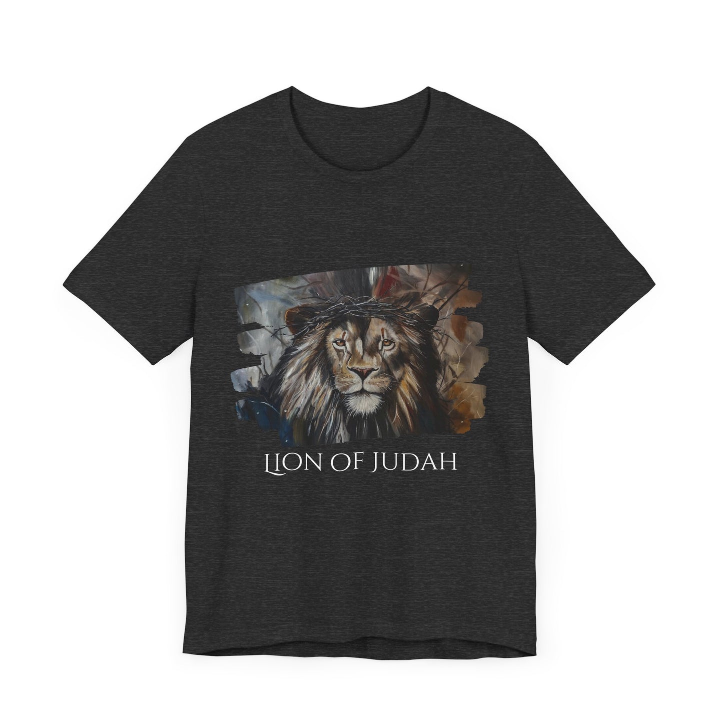 Mediator Lion of Judah Unisex Jersey Tee - Wild Animal Art Shirt