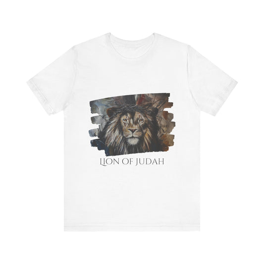 Mediator Lion of Judah Unisex Jersey Tee - Wild Animal Art Shirt