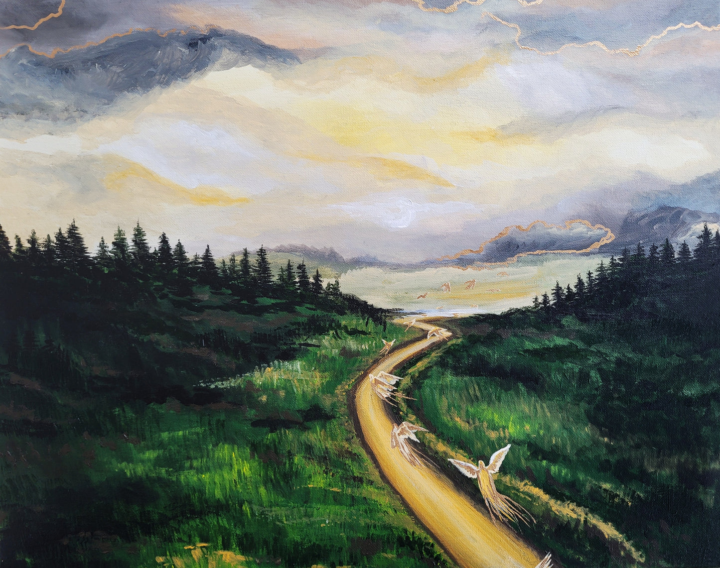 Angelic Highway Giclee Print