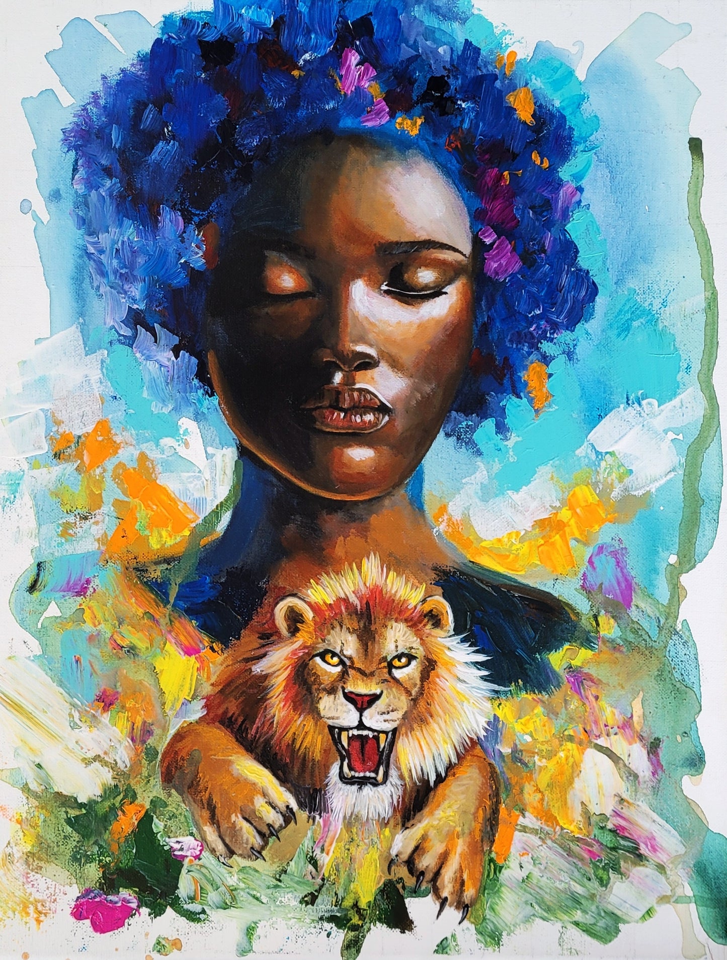 The Lion Resides Original