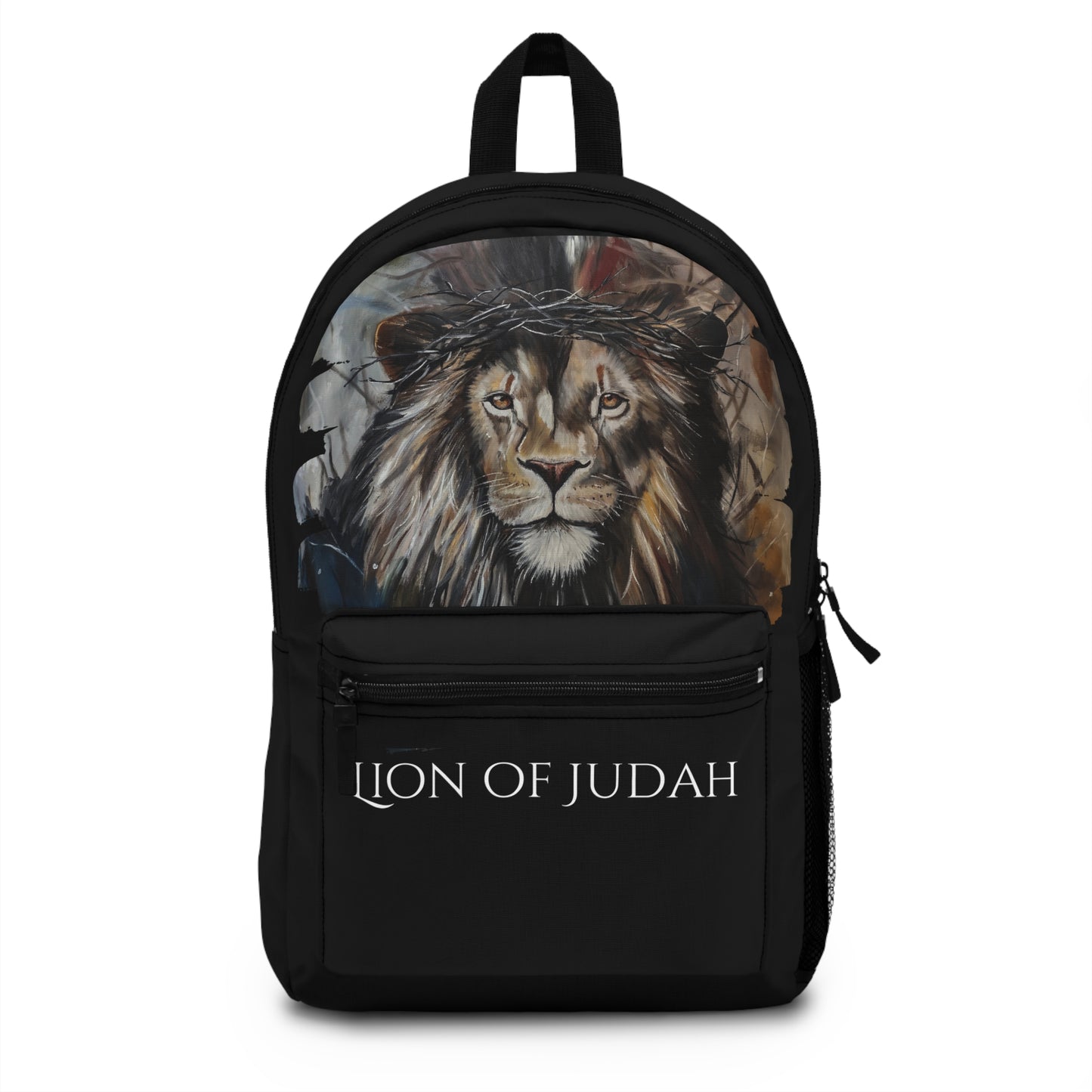 Mediator Lion of Judah Backpack - Faith-Inspired Design for Everyday Use