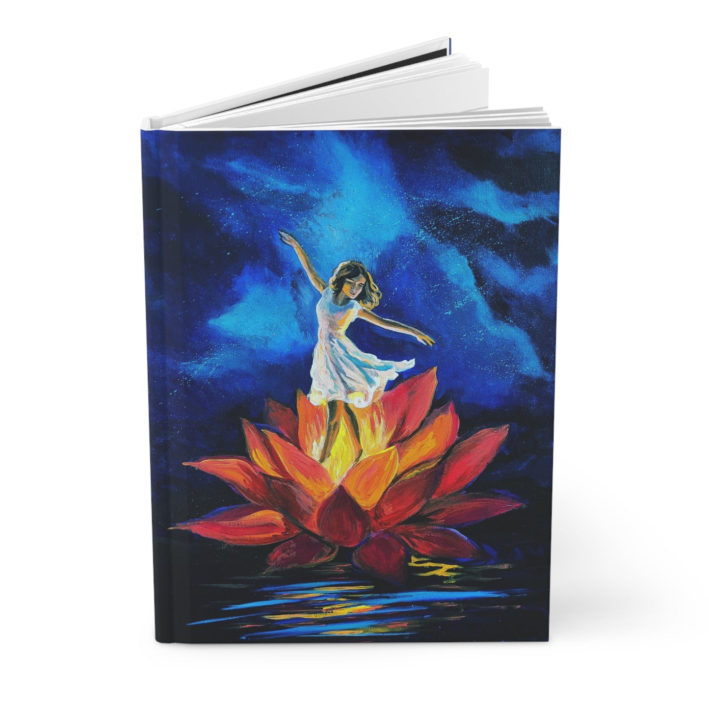 Cultivate the Dance Hardcover Journal — Inspirational Art Notebook for Mindfulness & Creative Writing