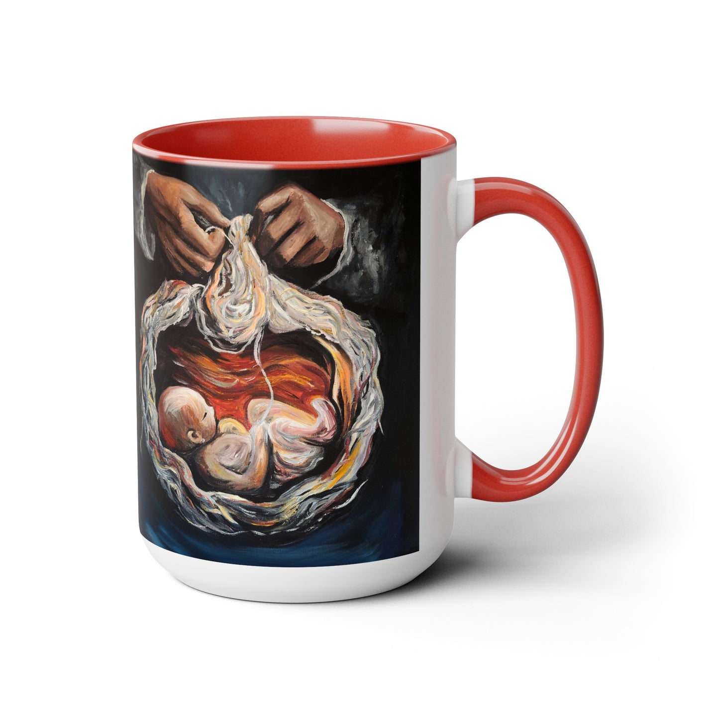 You Formed Me Two-Tone Coffee Mugs, 15oz