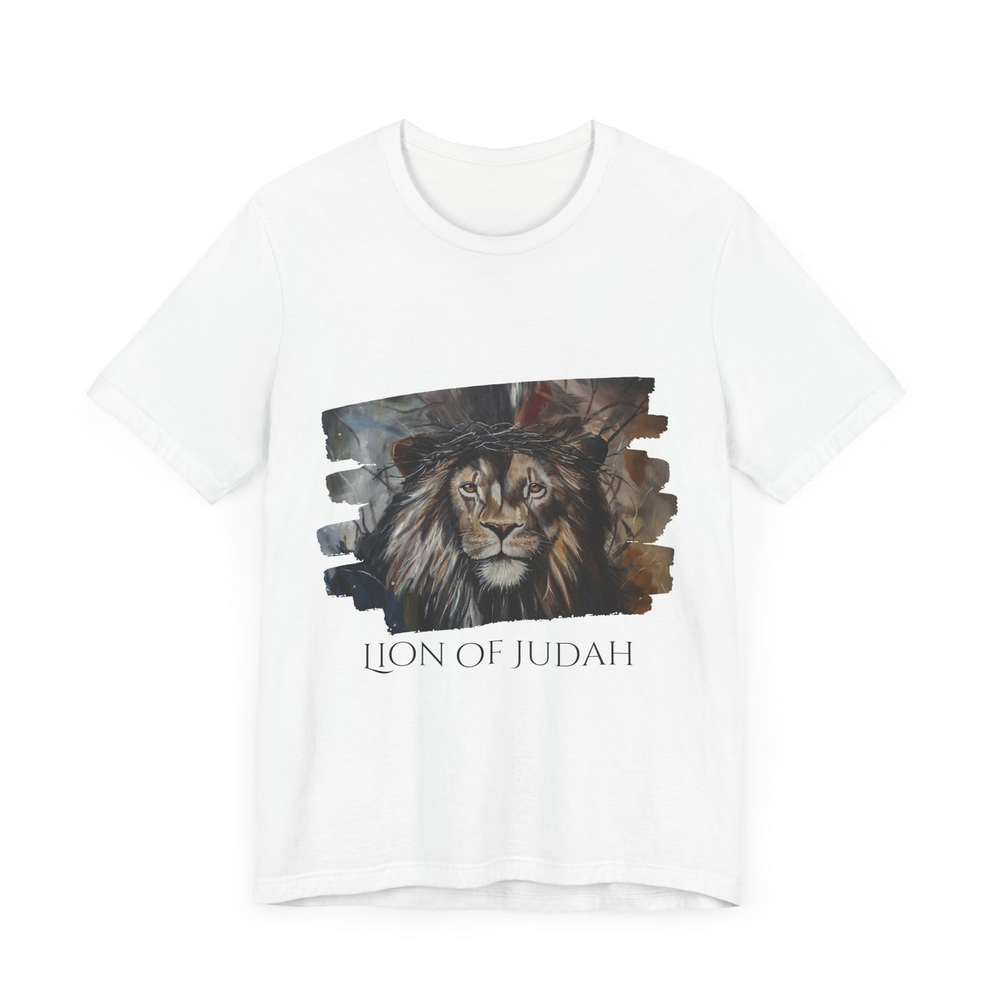 Mediator Lion of Judah Unisex Jersey Tee - Wild Animal Art Shirt