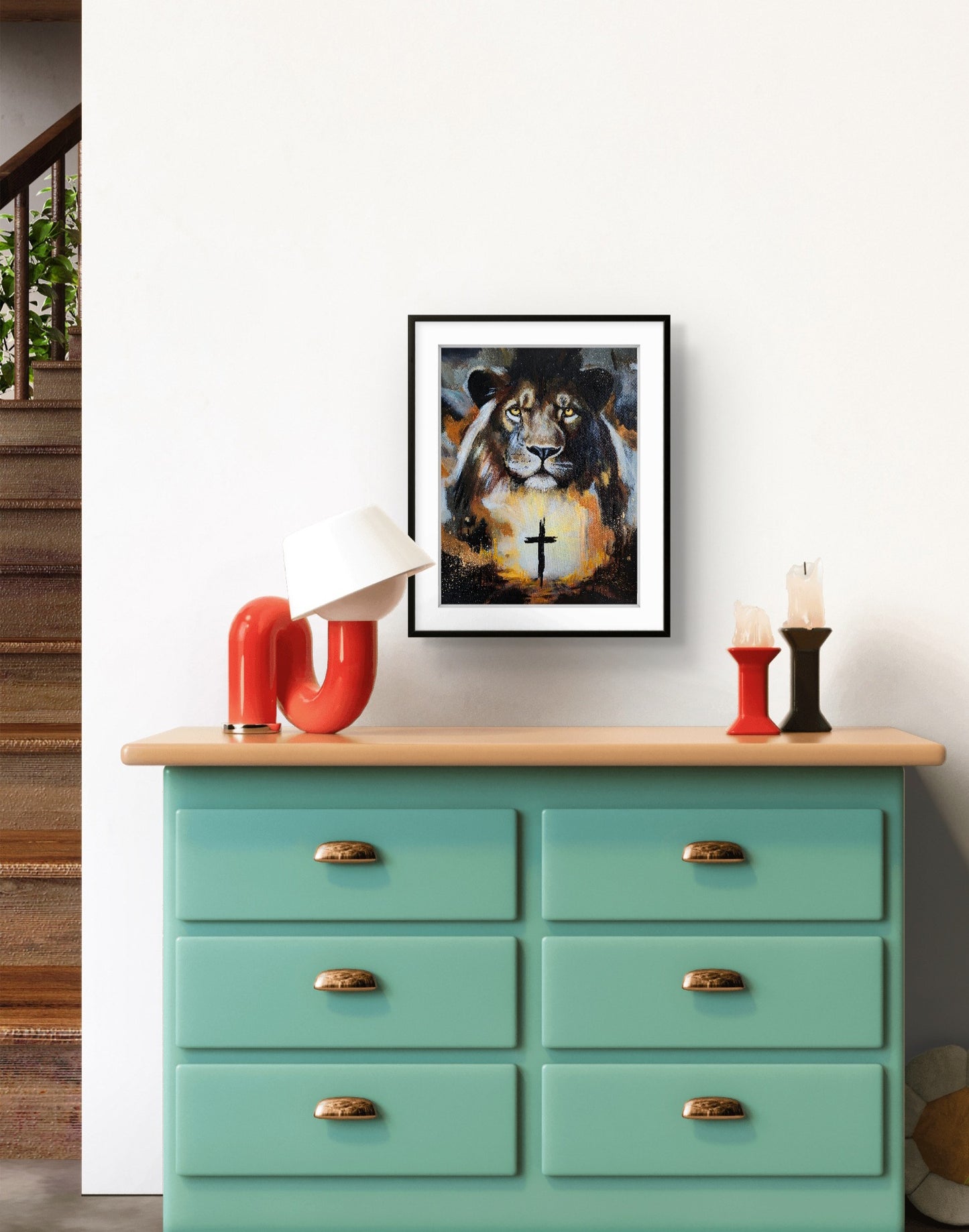 Jesus is the Paradigm IV: Overcomer Giclee Print