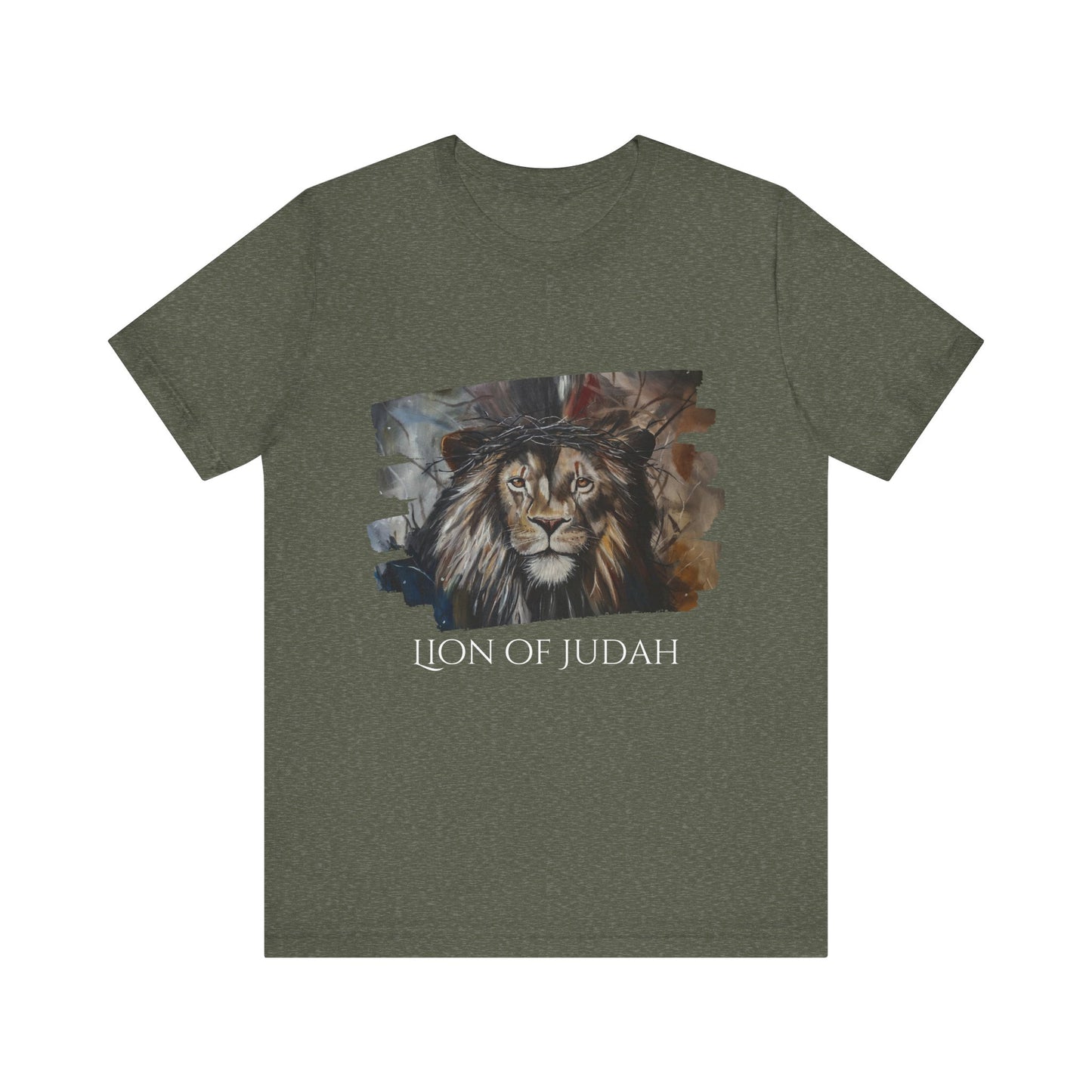 Mediator Lion of Judah Unisex Jersey Tee - Wild Animal Art Shirt