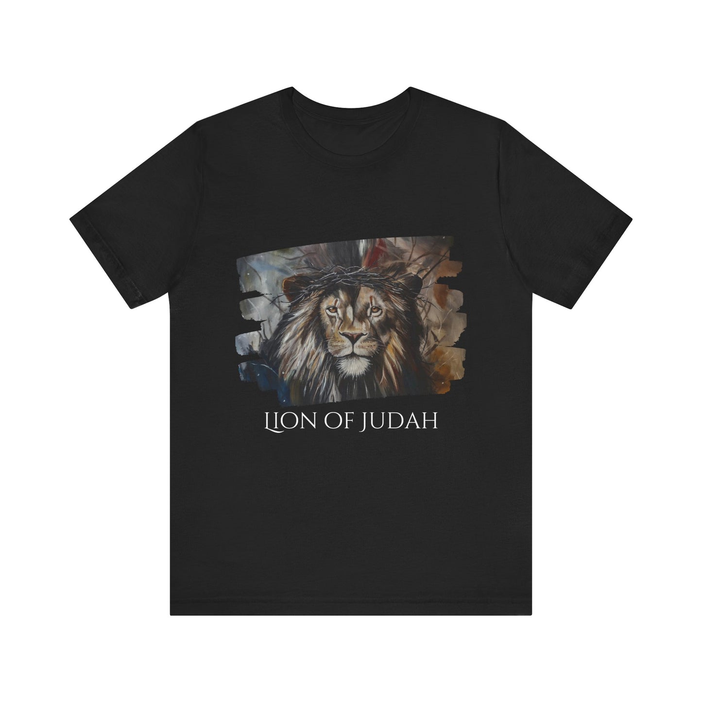 Mediator Lion of Judah Unisex Jersey Tee - Wild Animal Art Shirt