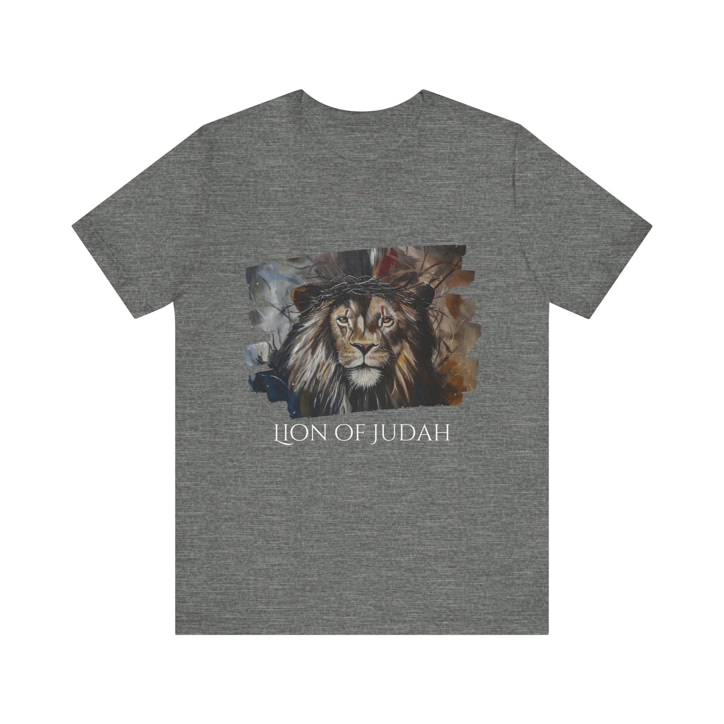 Mediator Lion of Judah Unisex Jersey Tee - Wild Animal Art Shirt