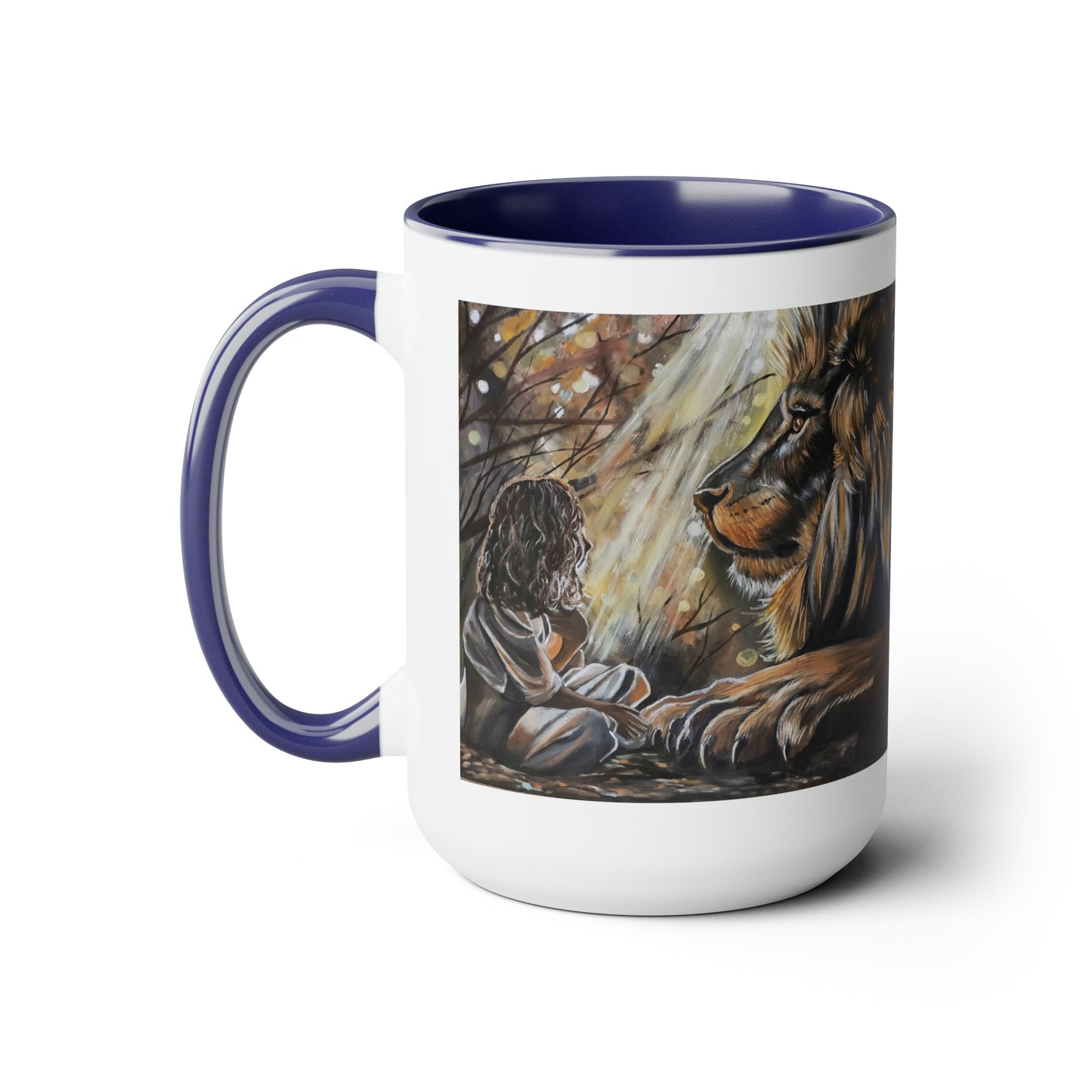 The Residue of Glory Two-Tone Coffee Mugs, 15oz