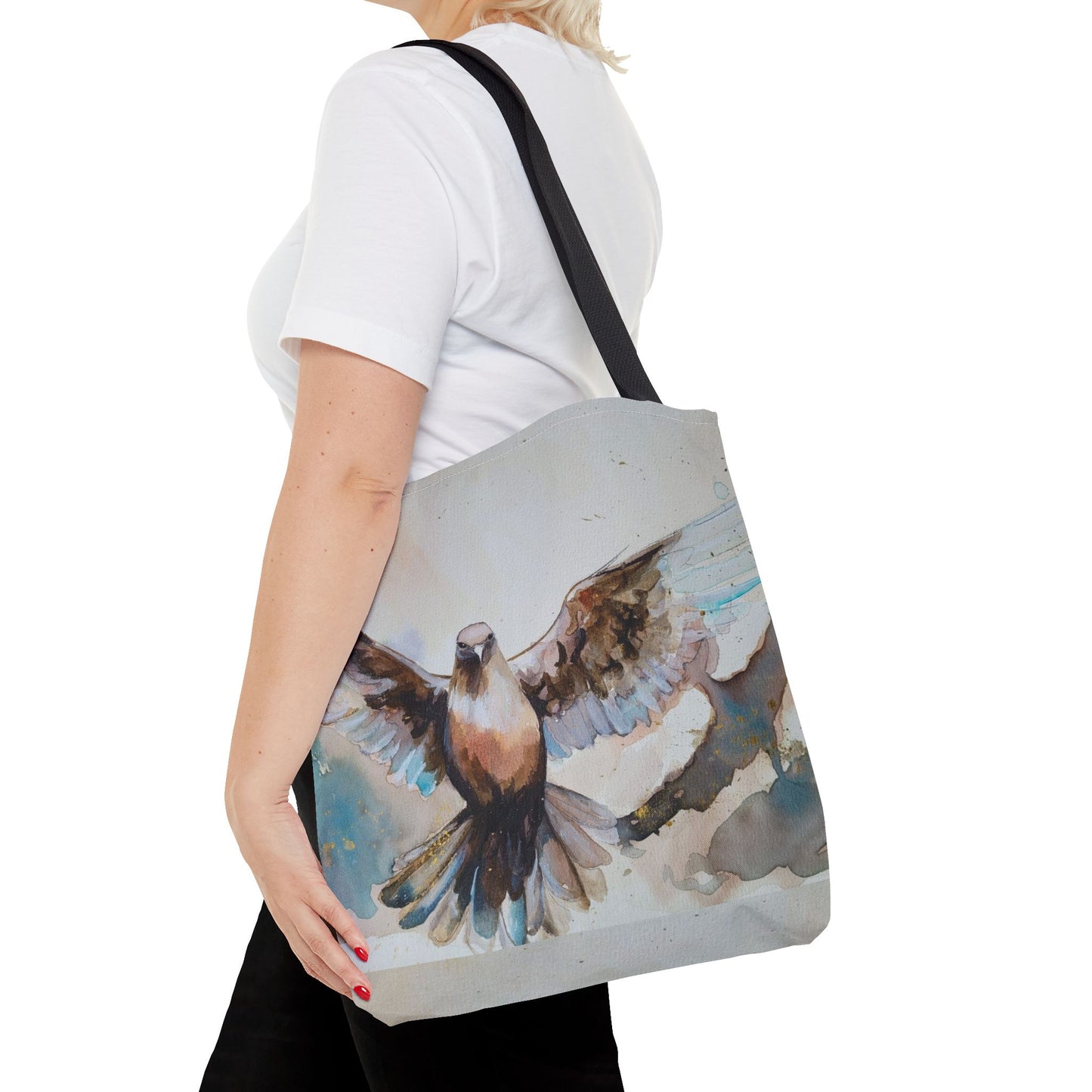 Ever-Present Help Dove Tote Bag - Stylish Eco-Friendly Shopper, Great for Nature Lovers, Gift for Birdwatchers, Art Lover's Tote, Everyday Use