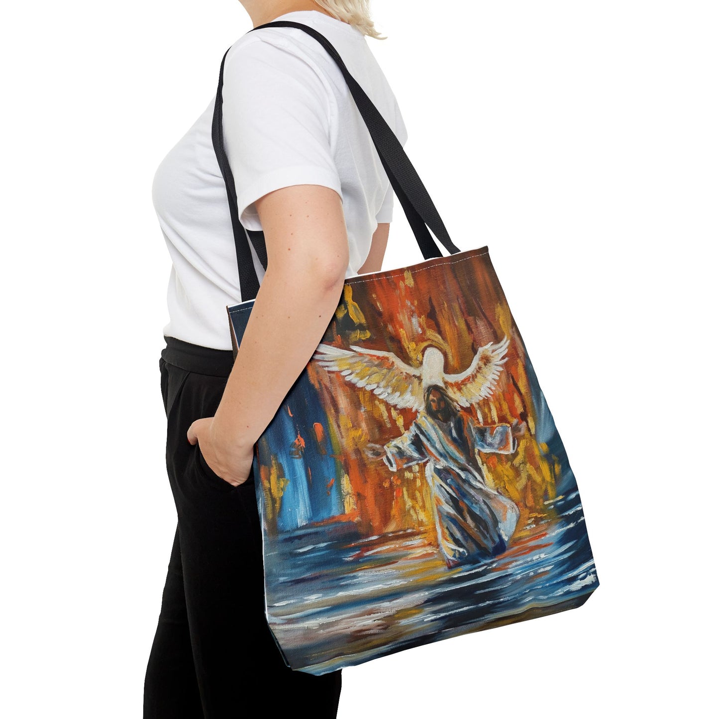 Indwelling Spirit Tote Bag (AOP)