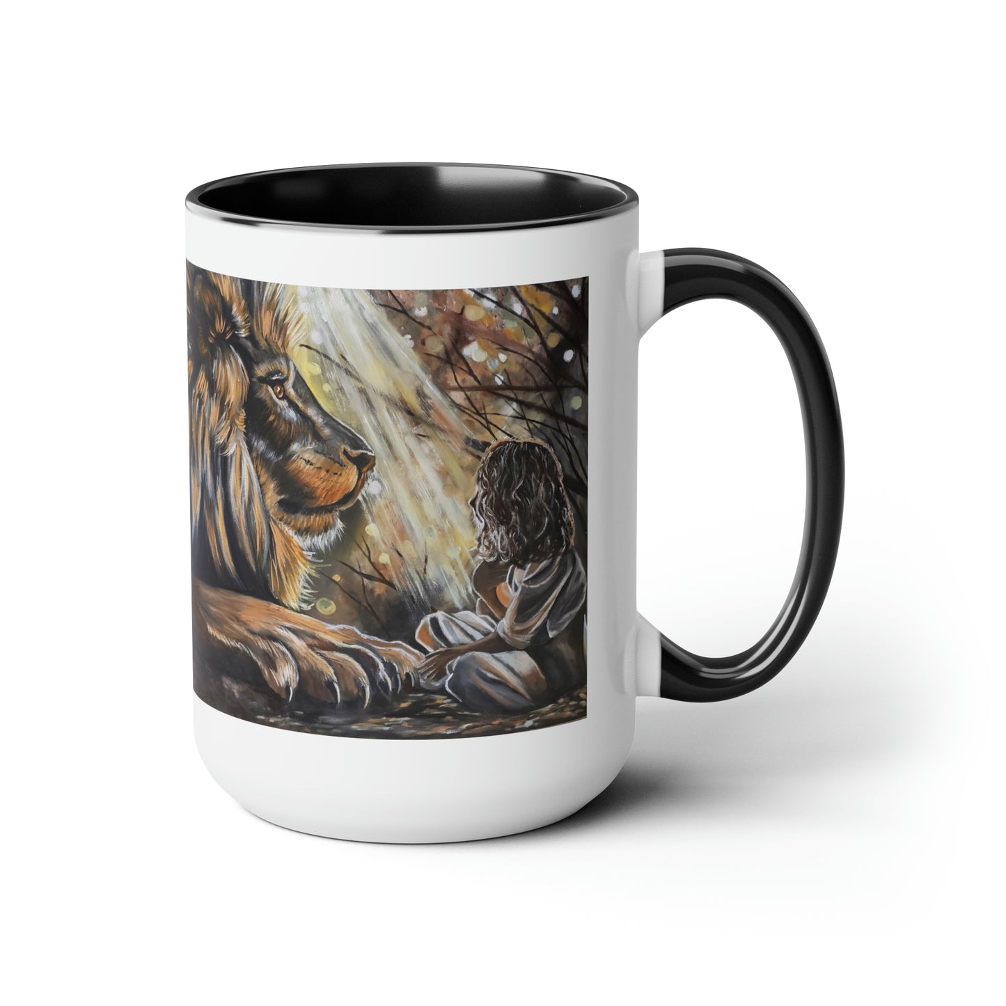 The Residue of Glory Two-Tone Coffee Mugs, 15oz