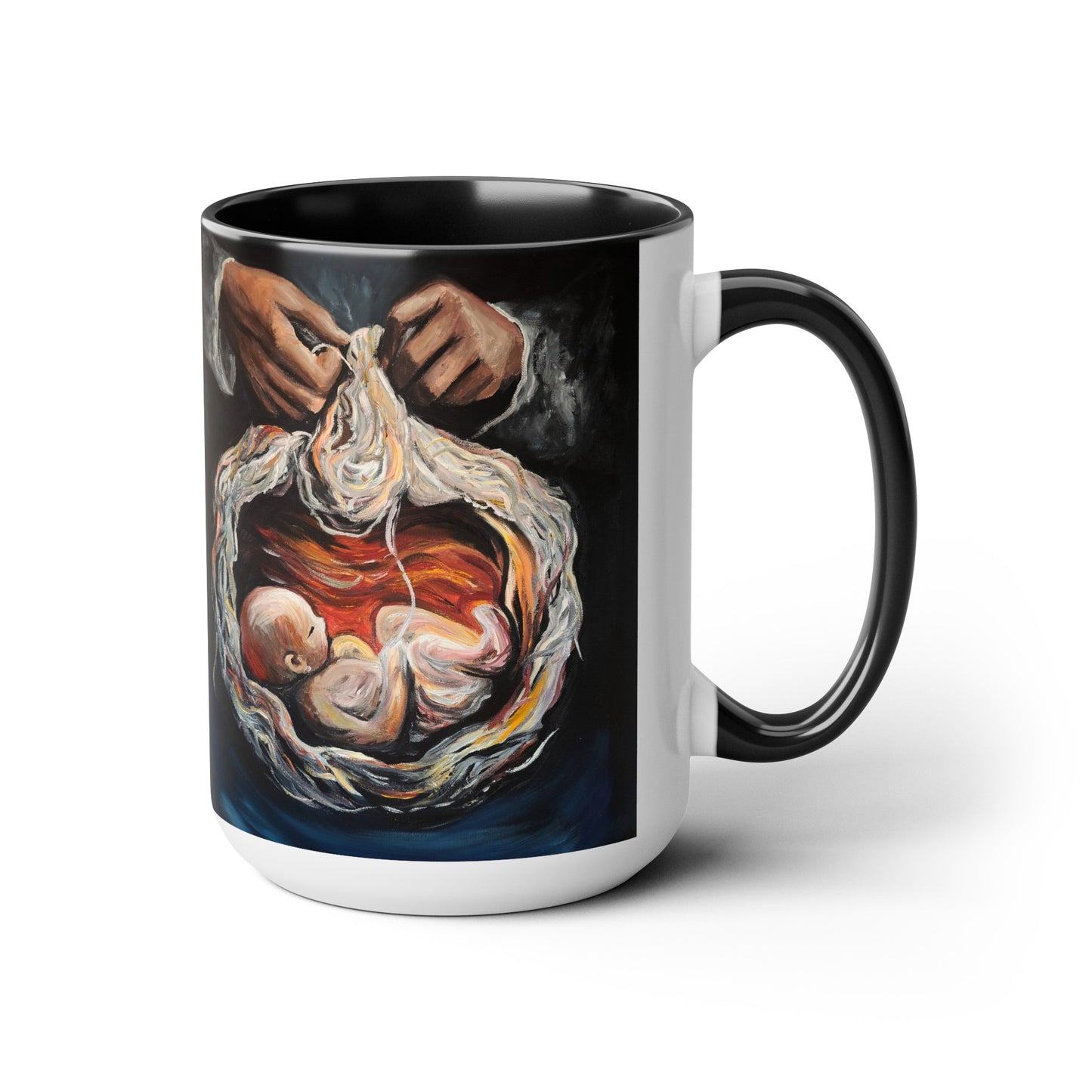 You Formed Me Two-Tone Coffee Mugs, 15oz