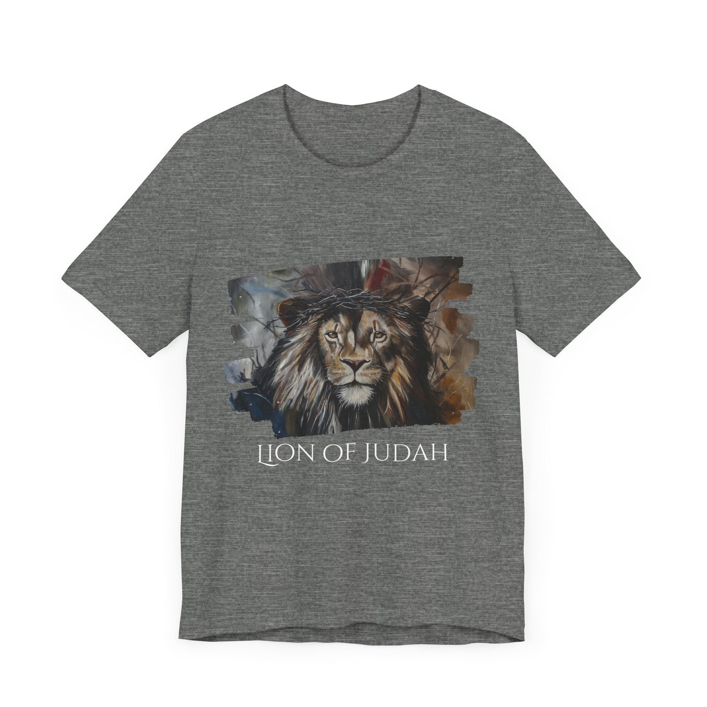 Mediator Lion of Judah Unisex Jersey Tee - Wild Animal Art Shirt