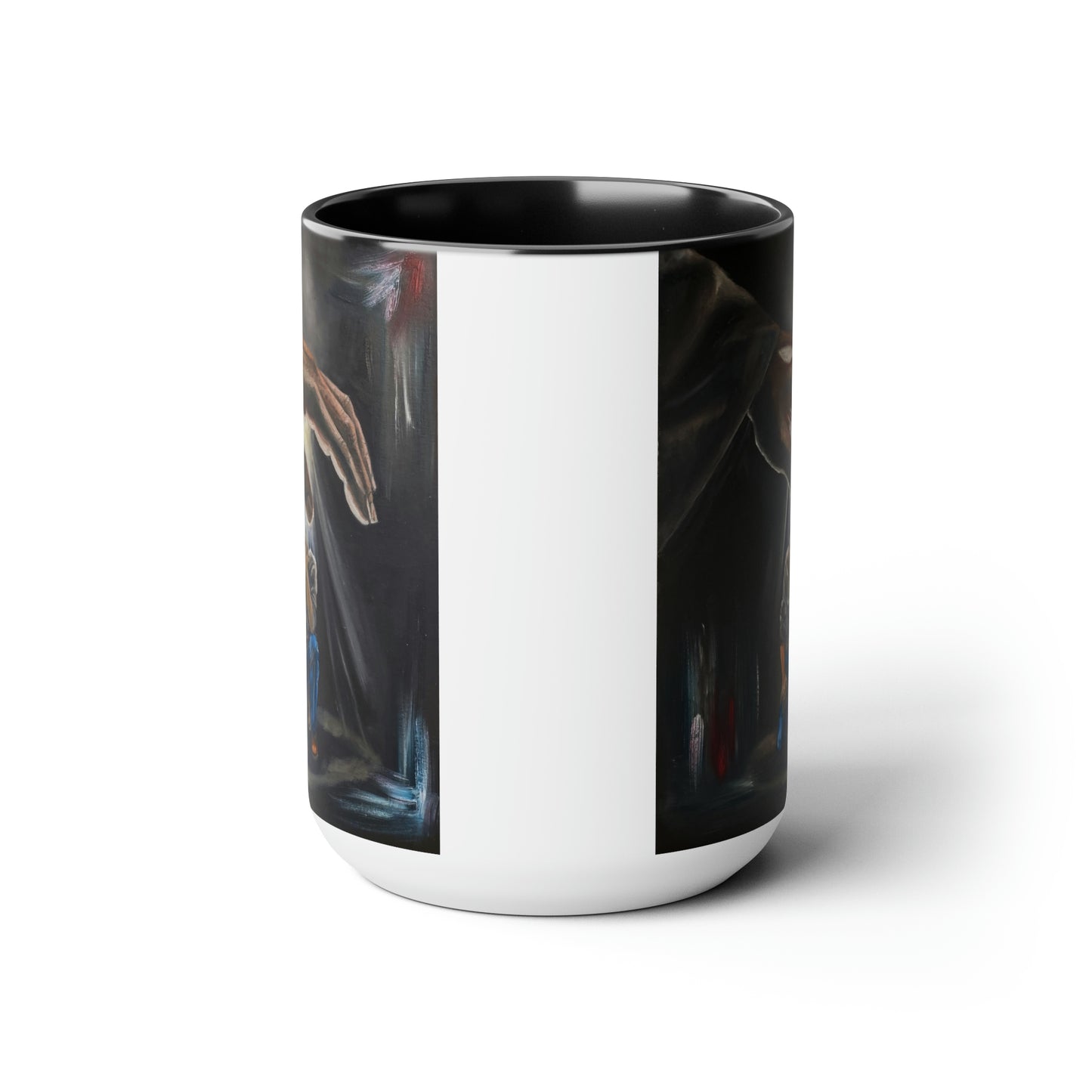 Covering I Two-Tone Coffee Mugs, 15oz