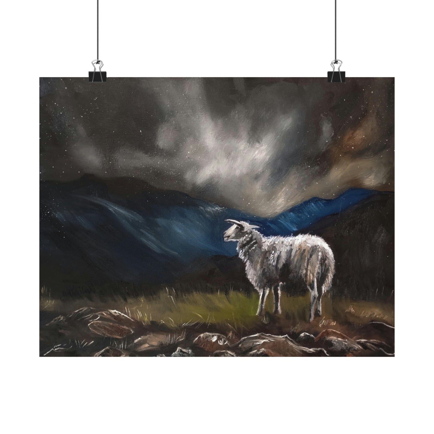 The Lord is my Shepherd Matte Horizontal Posters