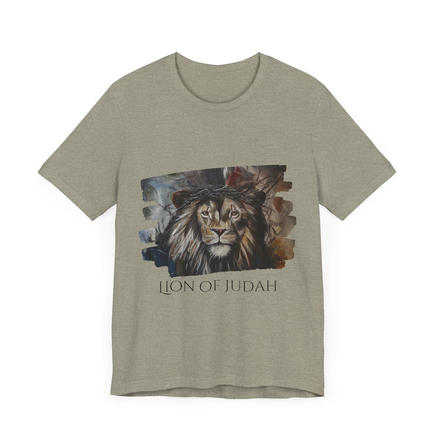 Mediator Lion of Judah Unisex Jersey Tee - Wild Animal Art Shirt