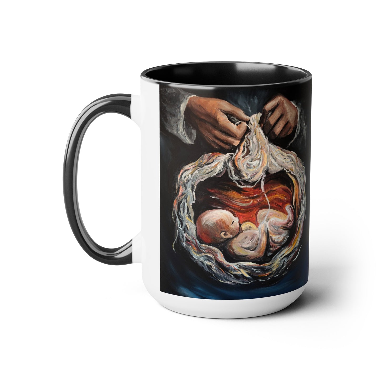 You Formed Me Two-Tone Coffee Mugs, 15oz