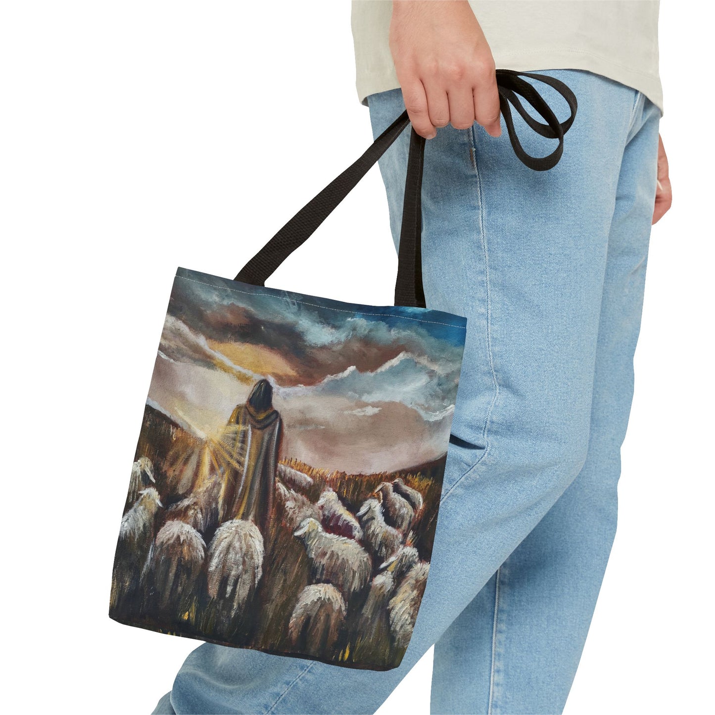 The Instilling of Peace Tote Bag (AOP)