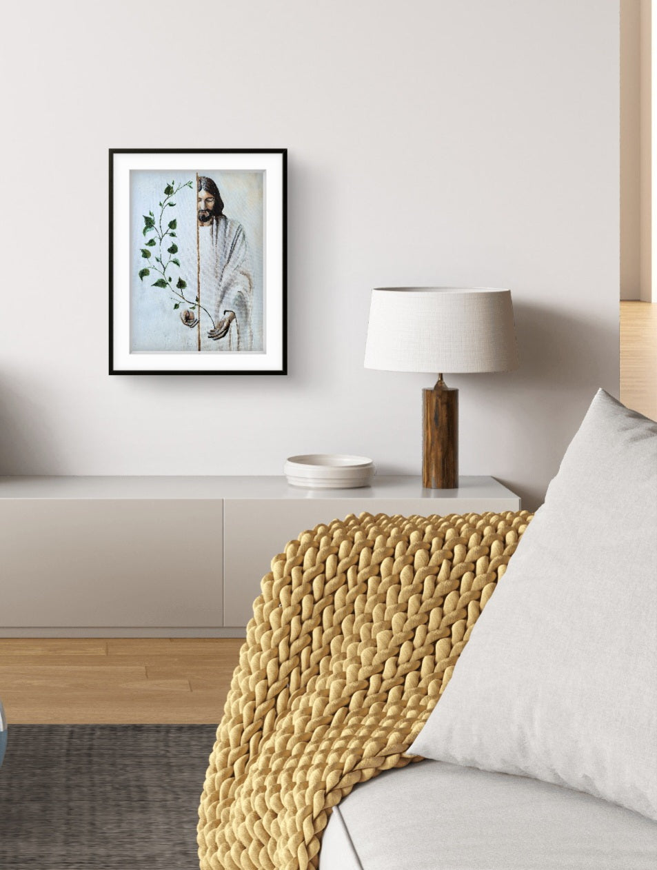 Jesus is the Paradigm V: The True Vine Giclee Print