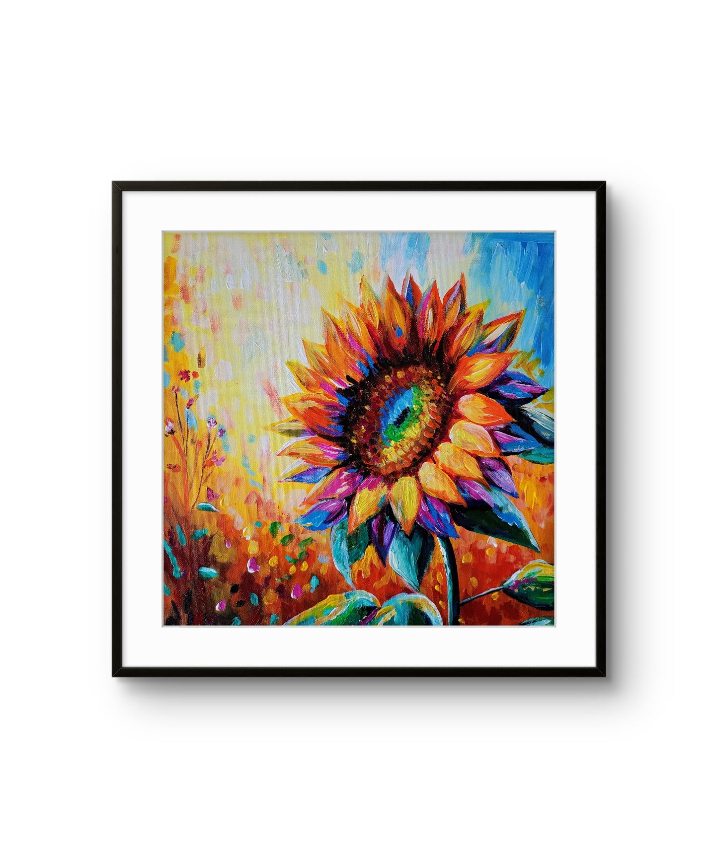 As a Sunflower Giclee Print