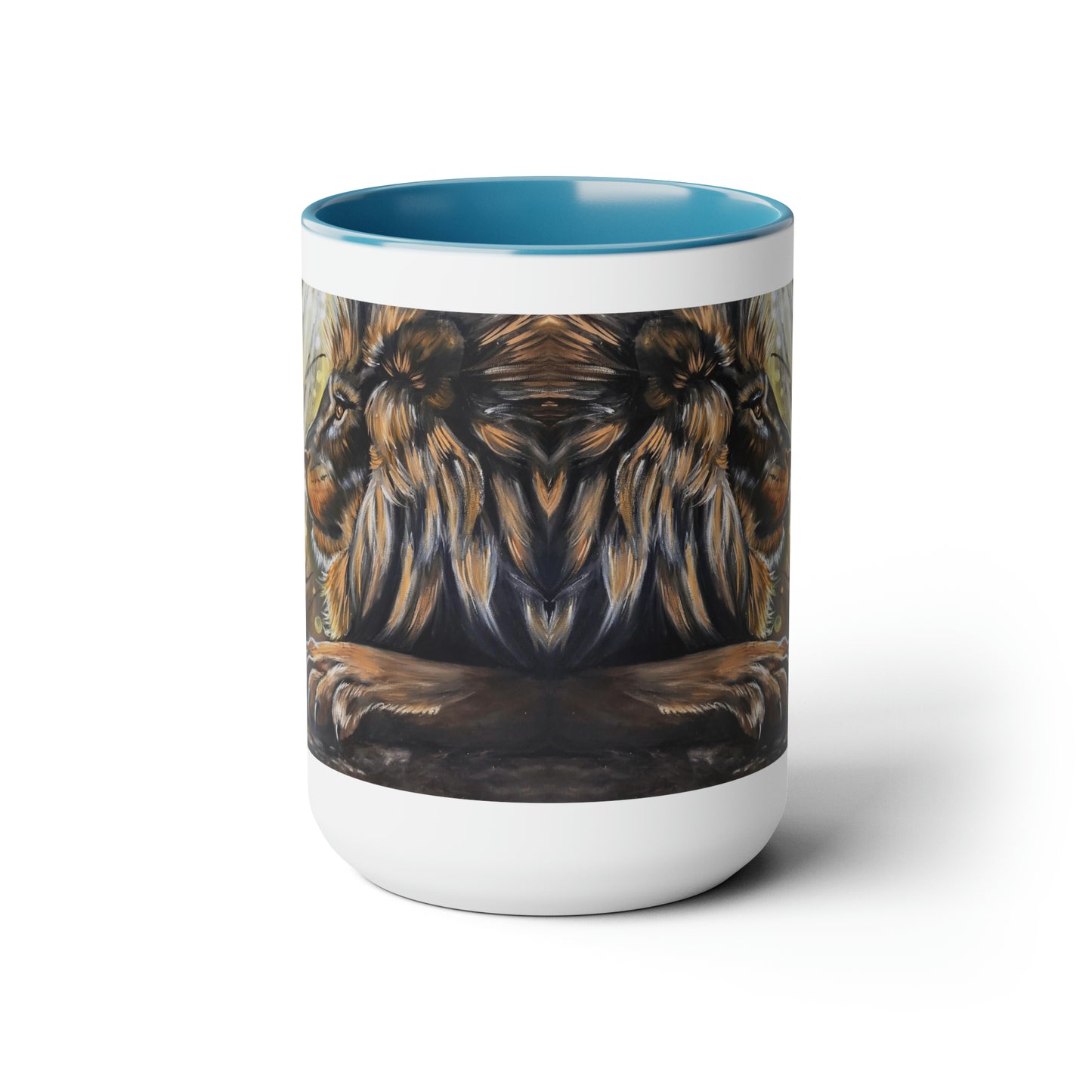 The Residue of Glory Two-Tone Coffee Mugs, 15oz