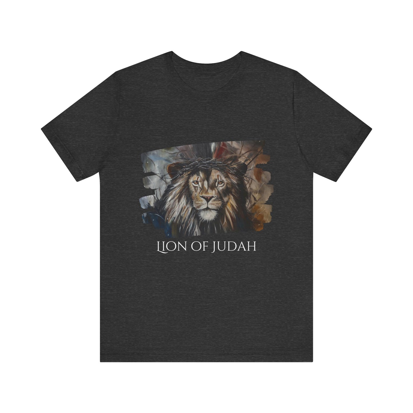 Mediator Lion of Judah Unisex Jersey Tee - Wild Animal Art Shirt