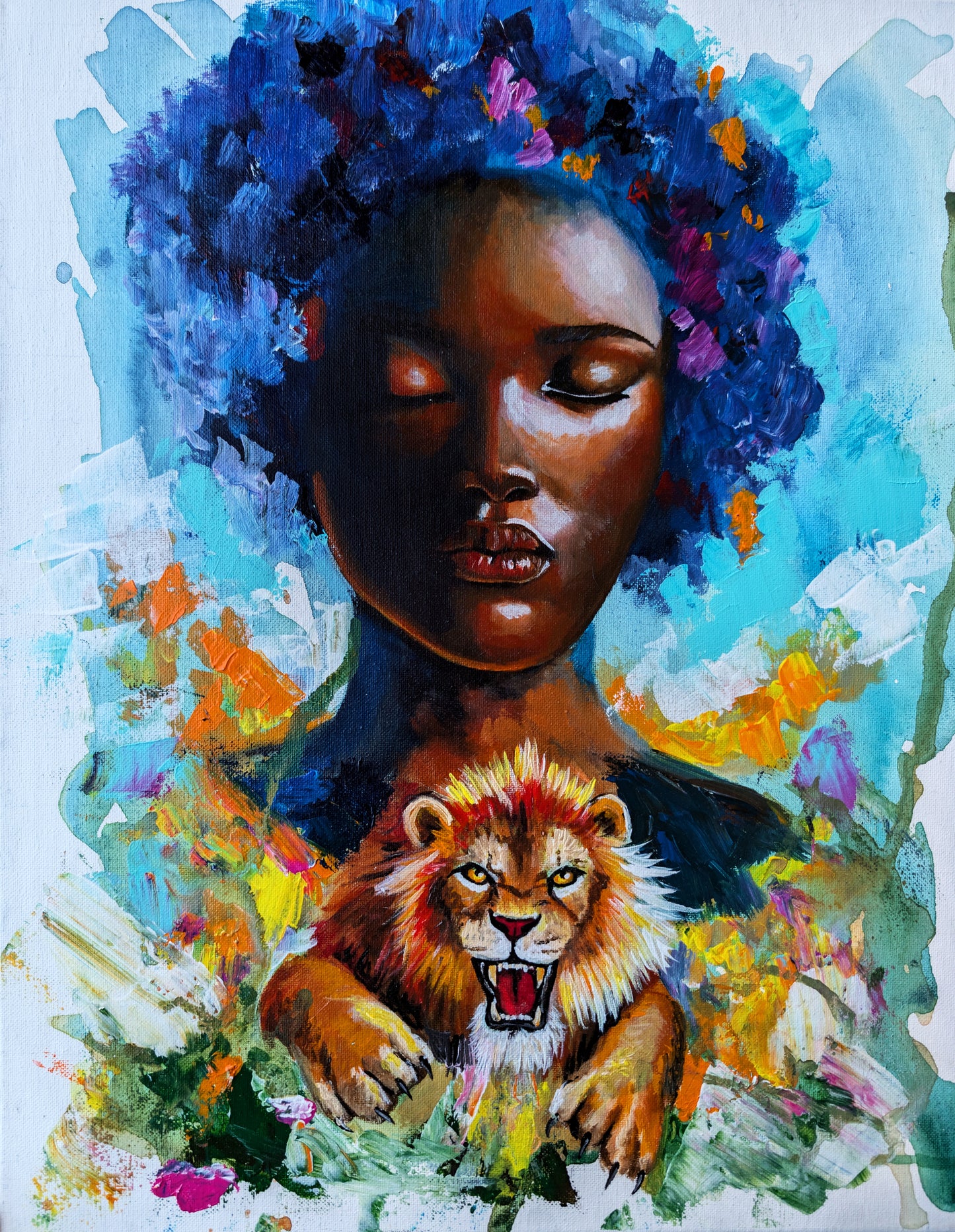 The Lion Resides Magnet